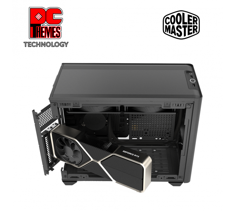 COOLER MASTER NR200P MAX TG ITX Black/Grey Casing